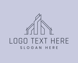 Commericial - Architecture Infrastructure Building logo design