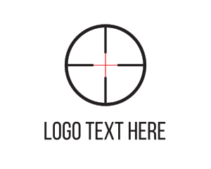 Marksmanship - Shooting Range Target logo design