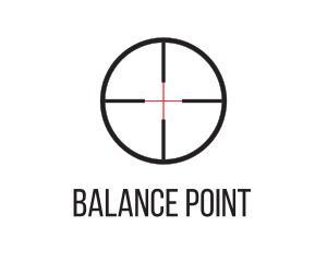 Shooting Range Target logo design