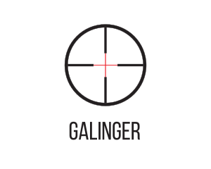 Rifle - Shooting Range Target logo design