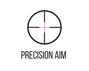 Sniper - Shooting Range Target logo design