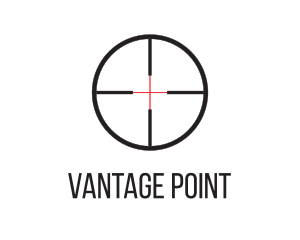 Point - Shooting Range Target logo design