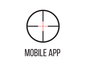 Hunt - Shooting Range Target logo design