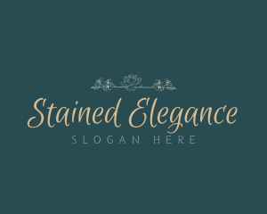 Script Elegant Business logo design