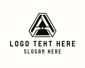 Company - Creative Media Letter A logo design