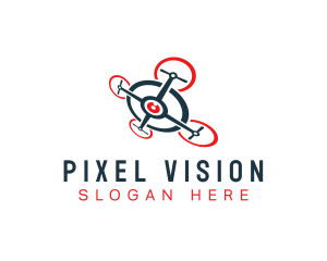 Drone Videographer Camera logo design