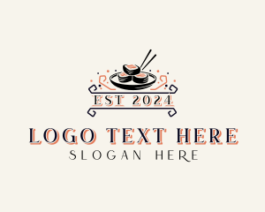 Gastropub - Sushi Japanese Restaurant logo design