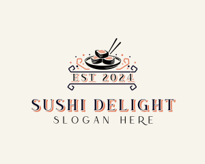 Sushi Bar - Sushi Japanese Restaurant logo design