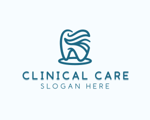 Dental Tooth Dentistry logo design