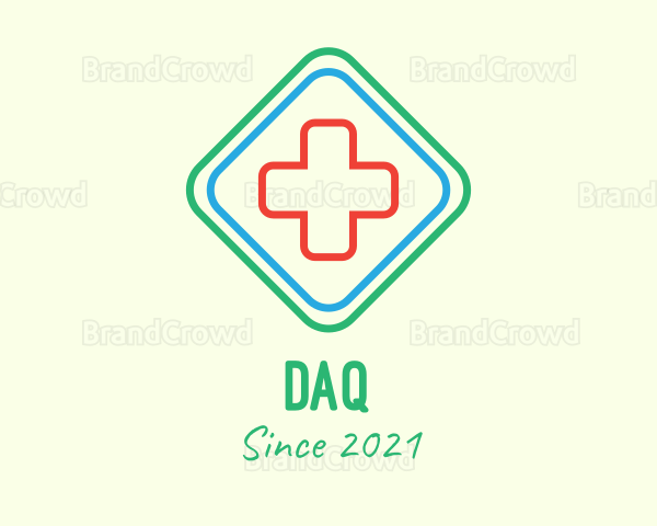 Diamond Medical Cross Logo