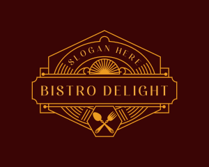 Retro Dining Restaurant  logo design