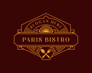 Retro Dining Restaurant  logo design