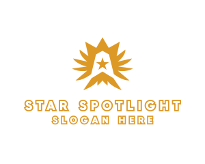 Star Crown Wings logo design