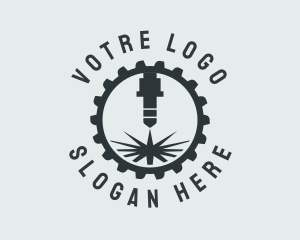 Tools - Industrial Plasma Cutter logo design