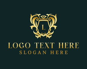 Fancy - Royalty Ornamental Crest logo design