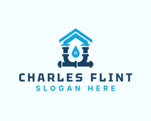 Plumbing House Plumber Logo