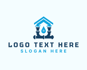Sewage - Plumbing House Plumber logo design