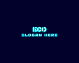 Disco Neon Sign Logo