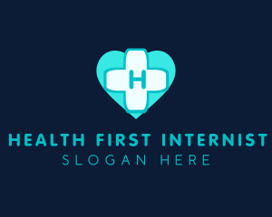 Medical Health Heart  logo design