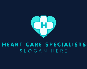 Cardiologist - Medical Health Heart logo design