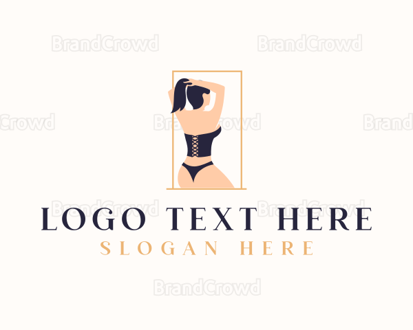Woman Erotic Lingerie Logo