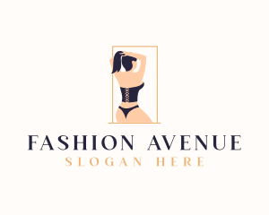 Garments - Woman Erotic Lingerie logo design