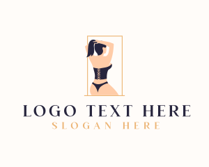 Woman Erotic Lingerie Logo