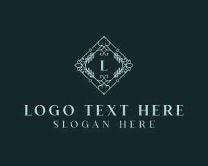 Luxury Florist Boutique Logo