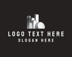 Structure - Silver Construction Management logo design