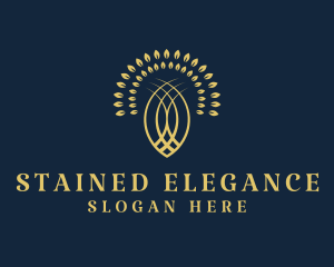 Elegant Wellness Tree  logo design