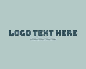 Wordmark - Minimalist Game Brand logo design