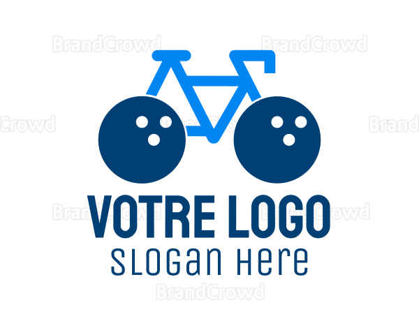 Bowling Ball Bike Logo