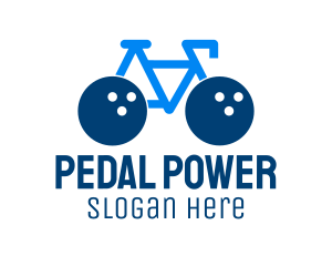 Bowling Ball Bike logo design