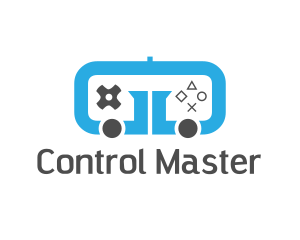 Controller - Blue Arcade Controller logo design