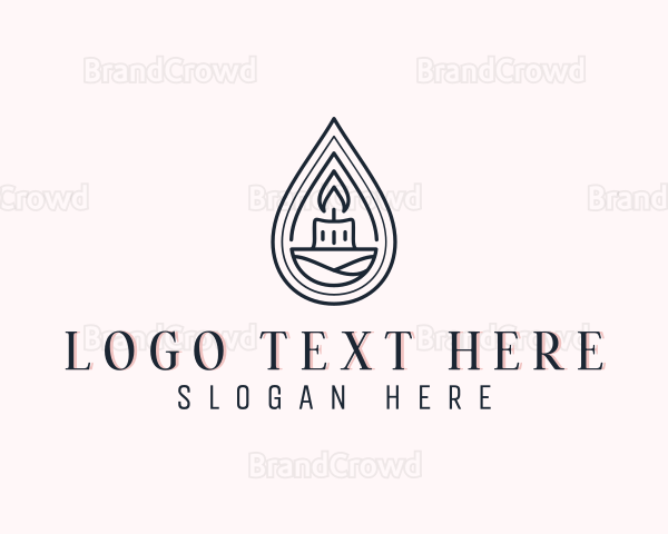 Spa Candlelight Decor Logo