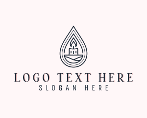 Decoration - Spa Candlelight Decor logo design
