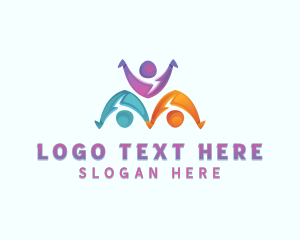 Ngo - People Team Community logo design