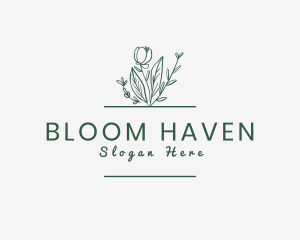 Flower Wellness Boutique  logo design