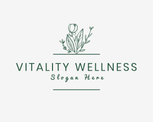 Flower Wellness Boutique  logo design