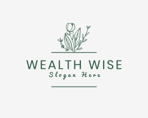 Bouquet - Flower Wellness Boutique logo design