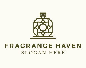 Flower Deluxe Fragrance logo design