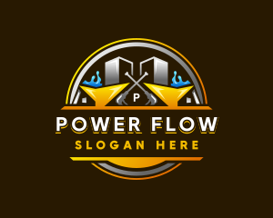 Urban Power Wash Maintenance logo design