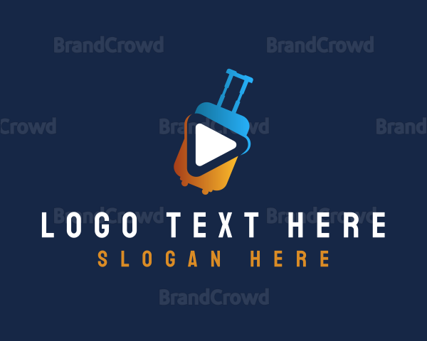 Travel Media Vlog Logo