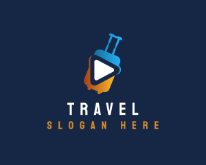 Travel Media Vlog logo design
