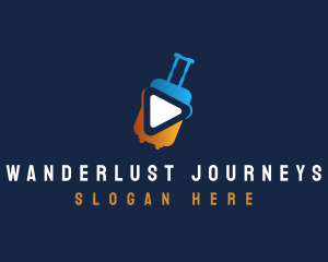 Travel - Travel Media Vlog logo design
