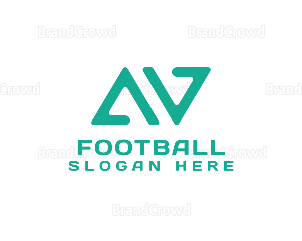 Letter AV Business Monogram Logo