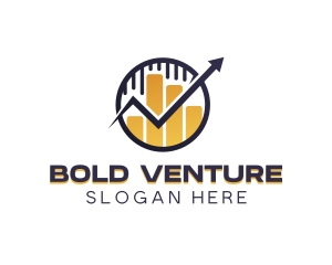 Financing Graph Venture Capital logo design