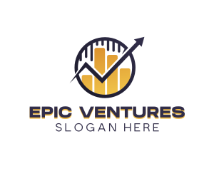 Financing Graph Venture Capital logo design