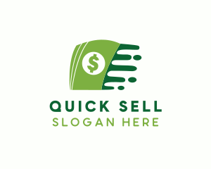Sell - Quick Cash Loan logo design