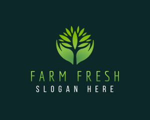 Grass Leaf Agriculture logo design